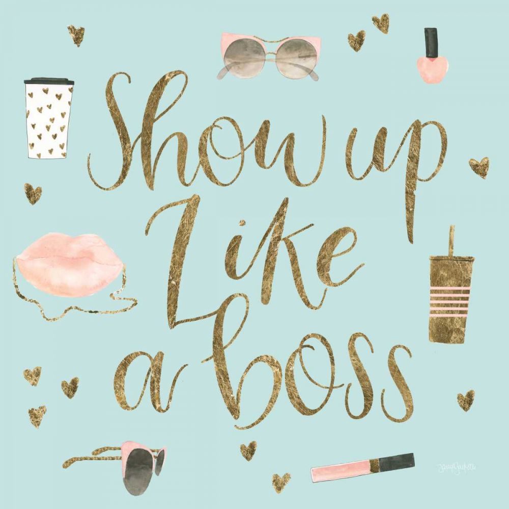 Boss Ladies VII Mint art print by Jenaya Jackson for $57.95 CAD