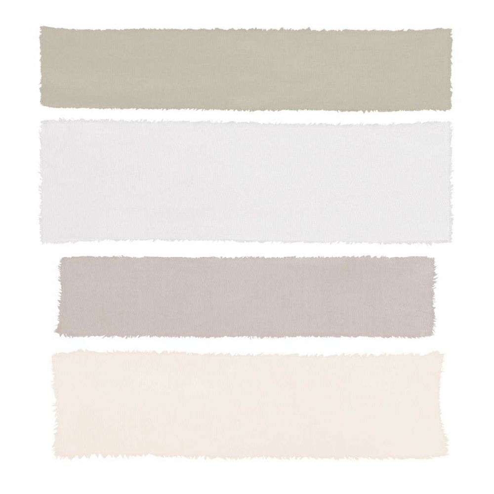 Painted Weaving I Neutral on White Sq art print by Piper Rhue for $57.95 CAD