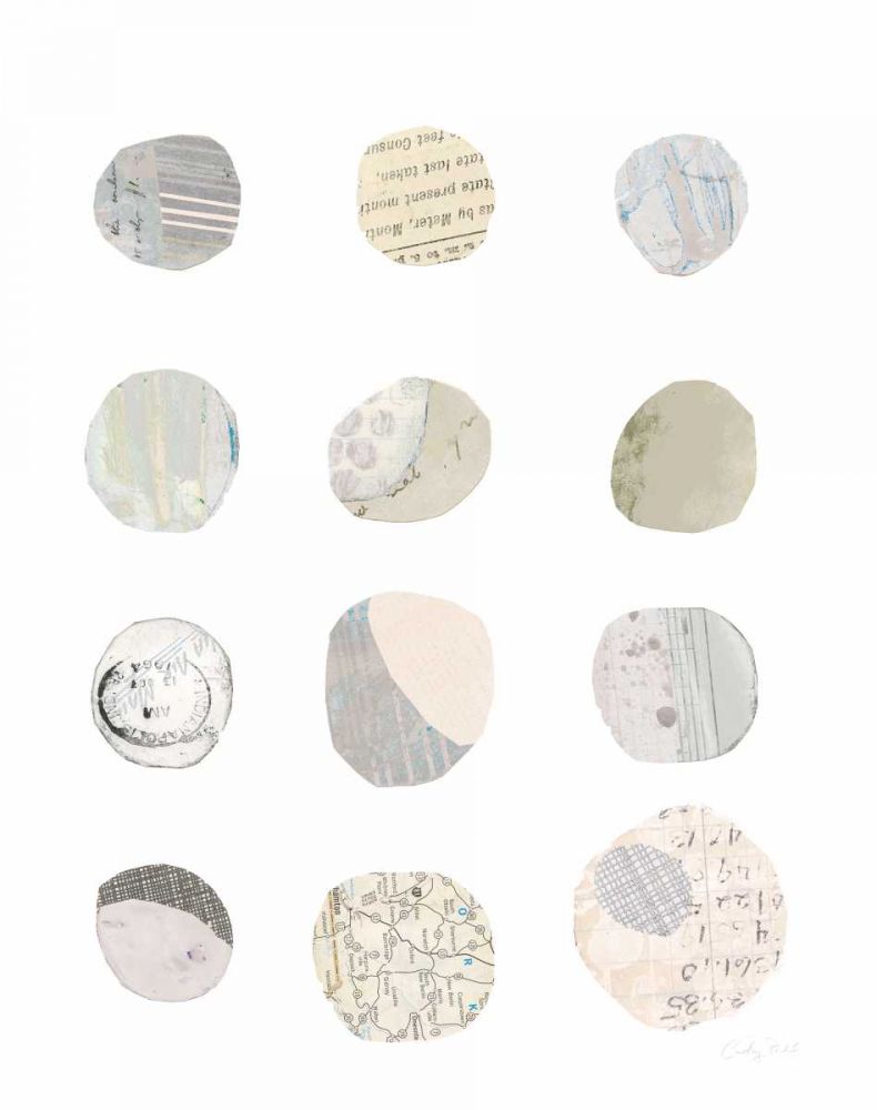 Geometric Collage III Neutral art print by Courtney Prahl for $57.95 CAD