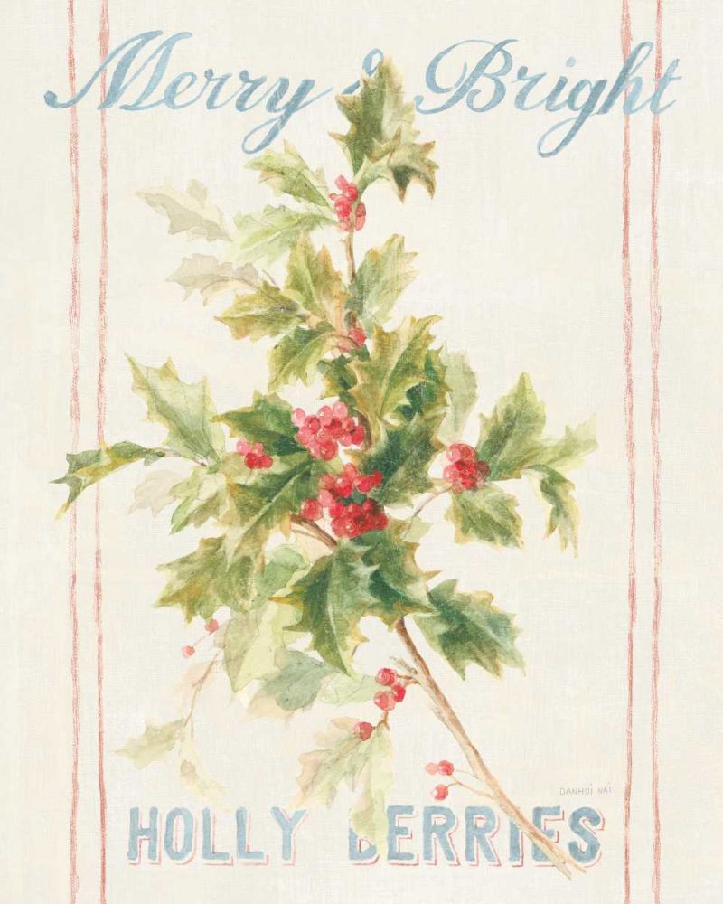 Floursack Holiday I art print by Danhui Nai for $57.95 CAD