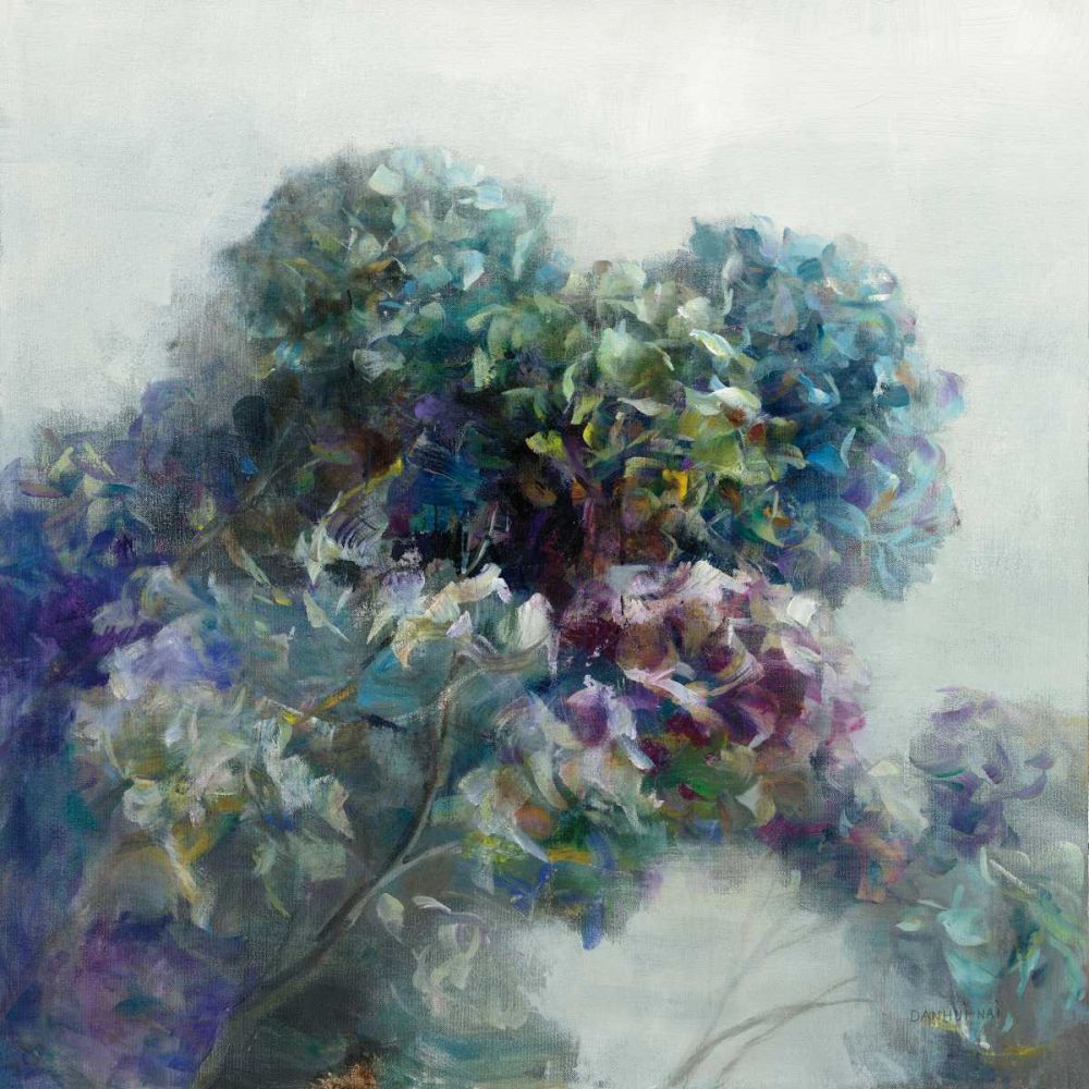 Abstract Hydrangea art print by Danhui Nai for $57.95 CAD