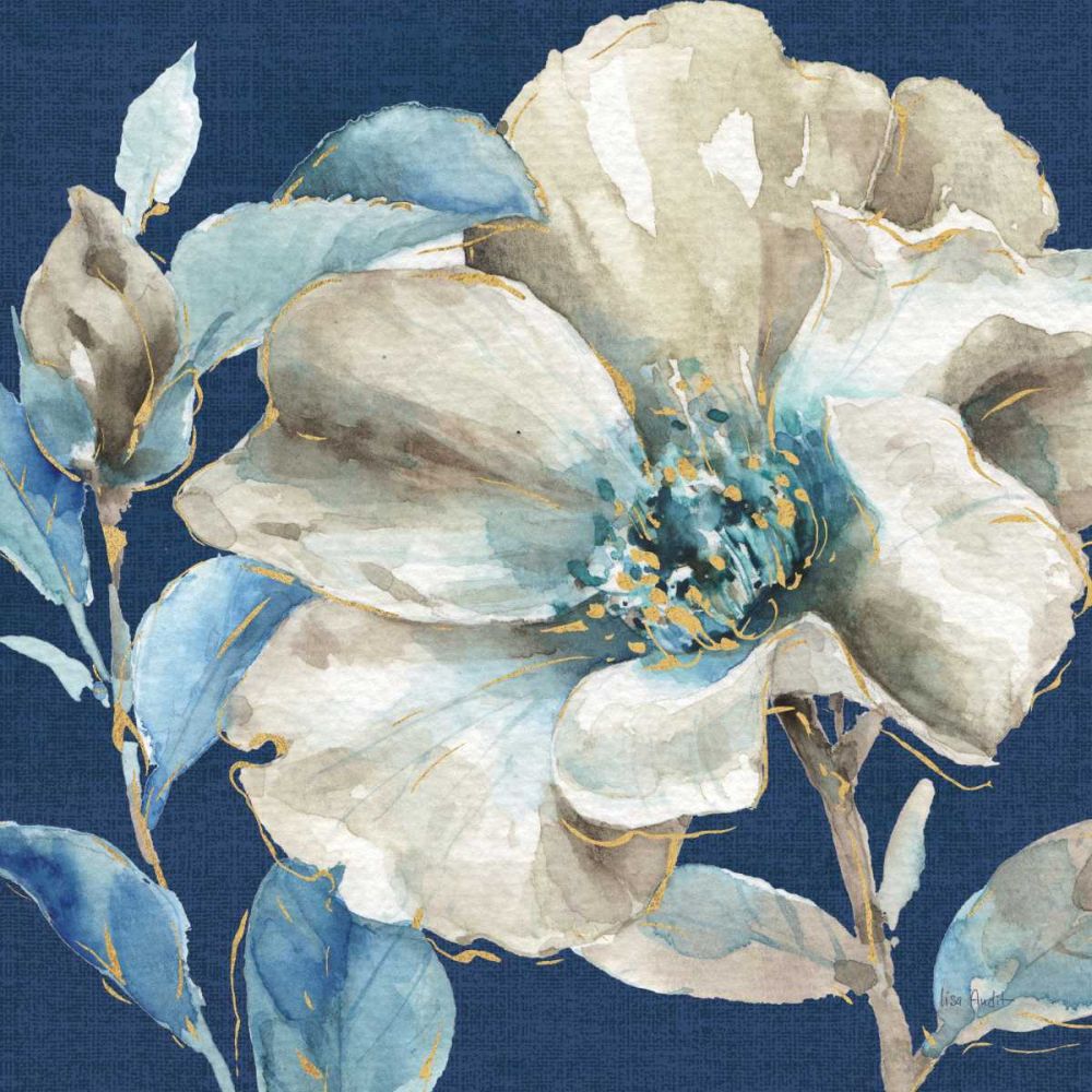 Indigold IV Navy art print by Lisa Audit for $57.95 CAD