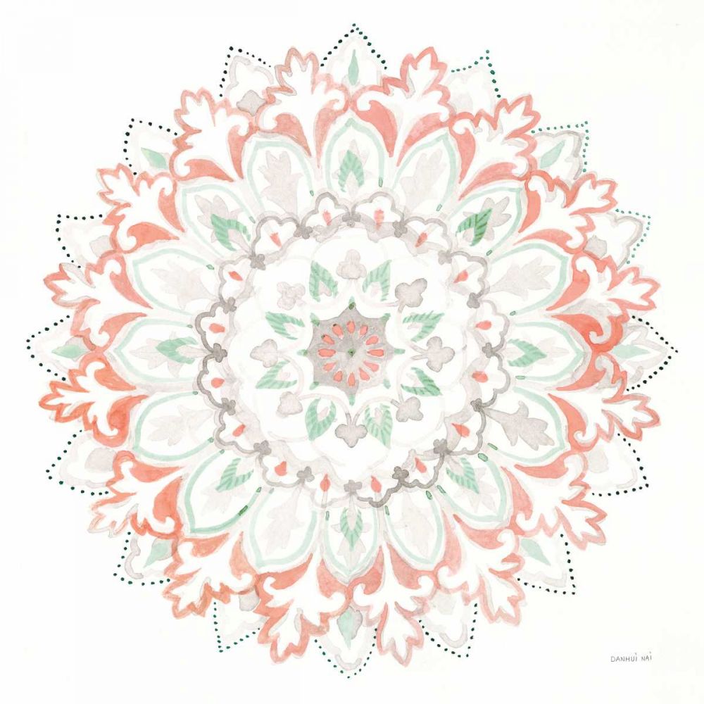 Mandala Delight II art print by Danhui Nai for $57.95 CAD