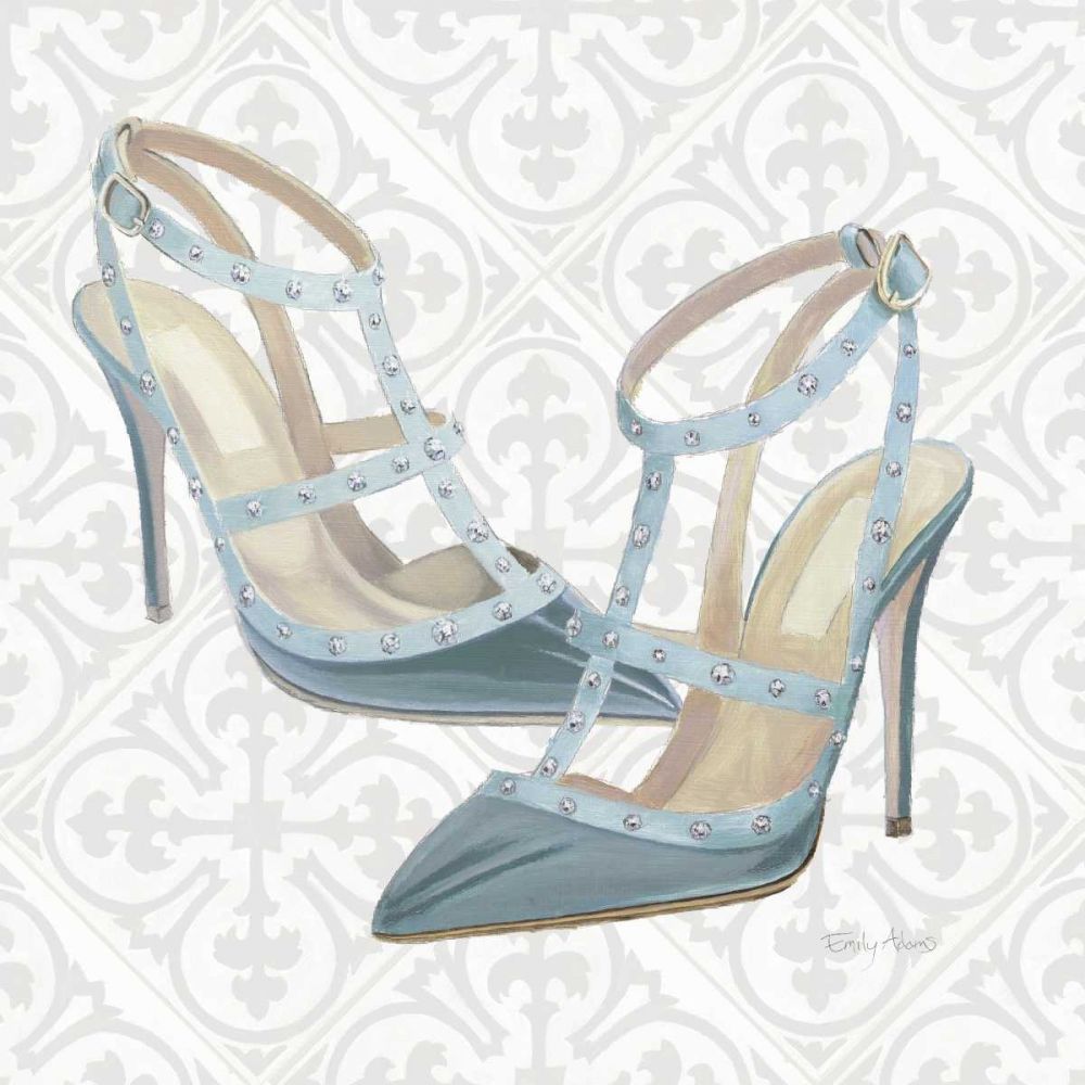 Must Have Fashion II Gray White art print by Emily Adams for $57.95 CAD