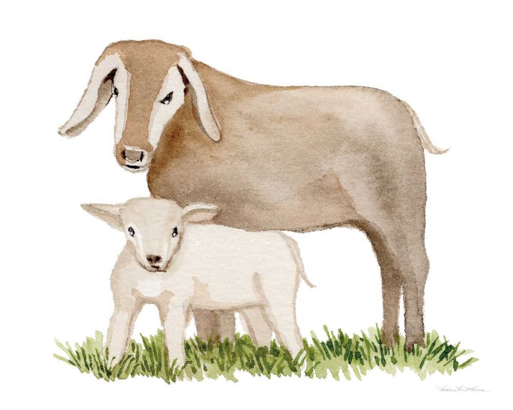 Life on the Farm Animal Element II art print by Kathleen Parr McKenna for $57.95 CAD