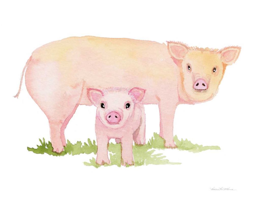 Life on the Farm Animal Element IV art print by Kathleen Parr McKenna for $57.95 CAD