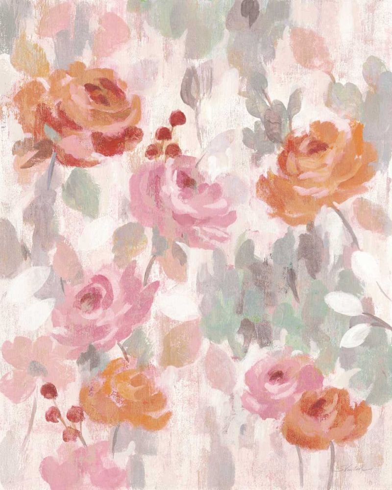Pastel Brocade I art print by Silvia Vassileva for $57.95 CAD