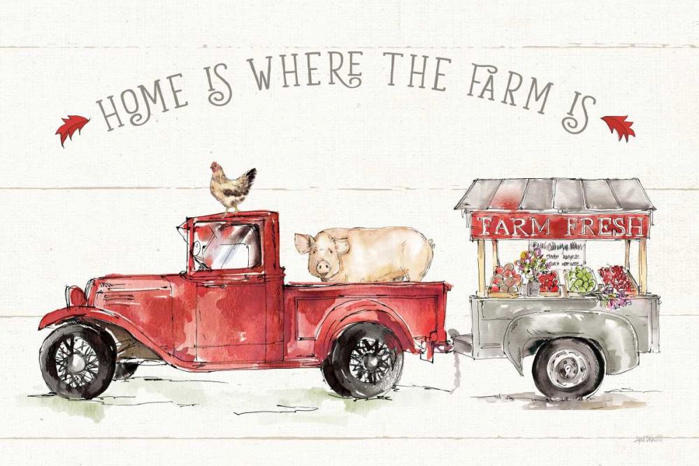 Country Life I art print by Anne Tavoletti for $57.95 CAD