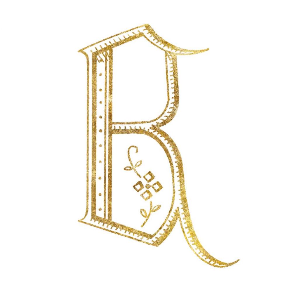 French Sewing Letter B art print by Wild Apple Portfolio for $57.95 CAD