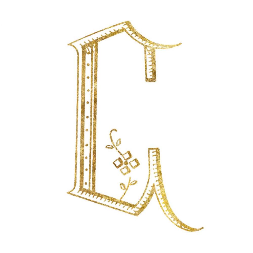 French Sewing Letter C art print by Wild Apple Portfolio for $57.95 CAD