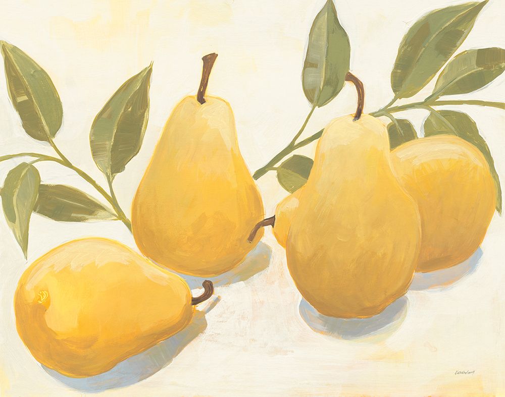 Pears I art print by Kathrine Lovell for $57.95 CAD