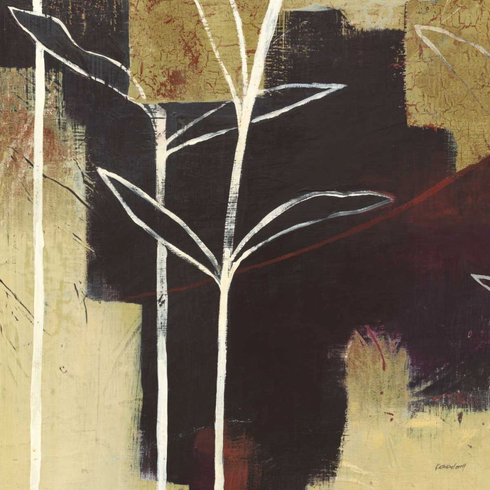 Sun Stems Tile III art print by Kathrine Lovell for $57.95 CAD