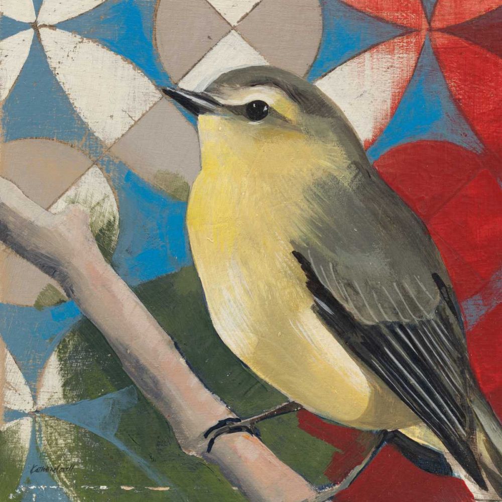 Philadelphia Vireo art print by Kathrine Lovell for $57.95 CAD