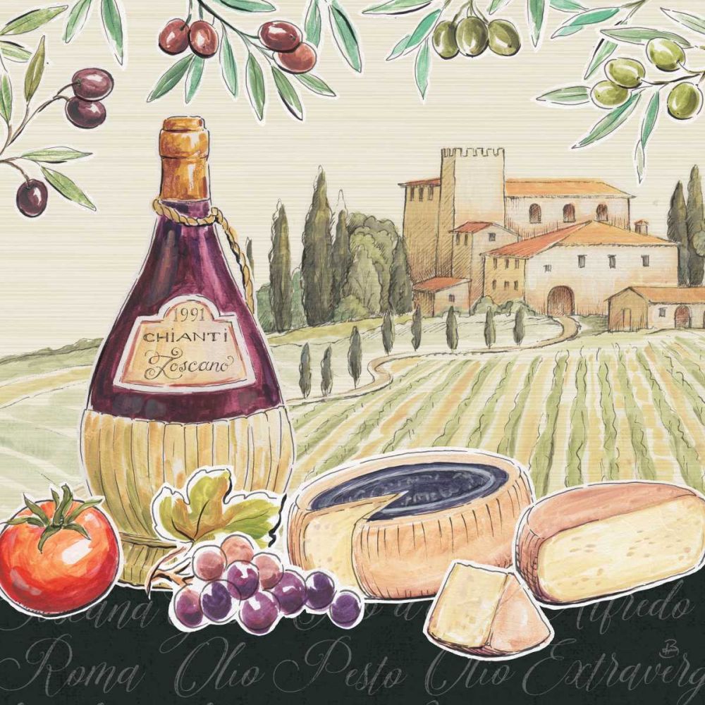 Tuscan Flavor II art print by Daphne Brissonnet for $57.95 CAD