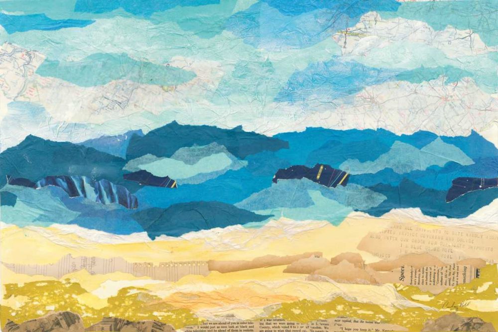 Abstract Coastal I art print by Courtney Prahl for $57.95 CAD
