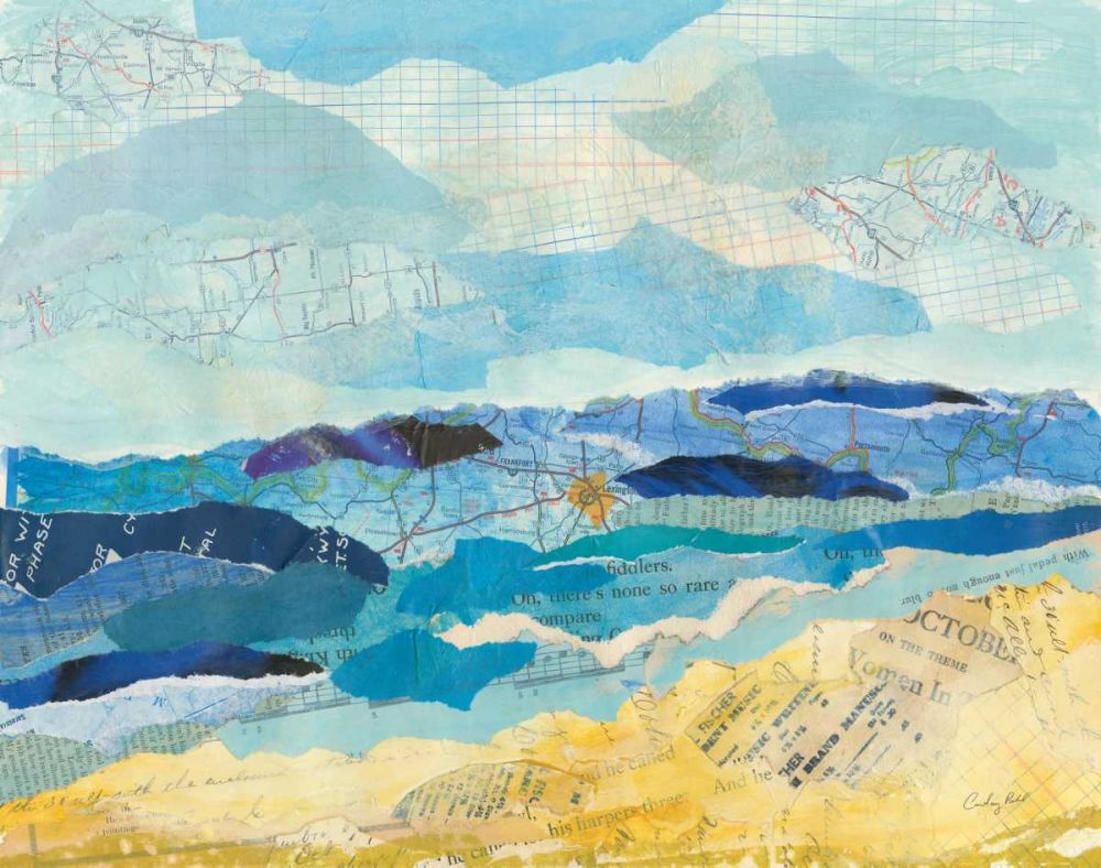 Abstract Coastal II art print by Courtney Prahl for $57.95 CAD