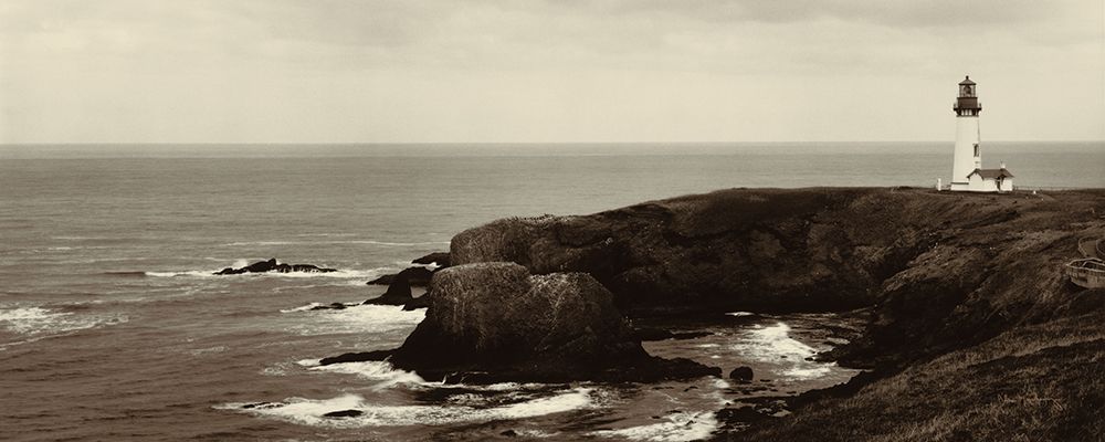Yaquina Head Crop art print by Alan Majchrowicz for $57.95 CAD