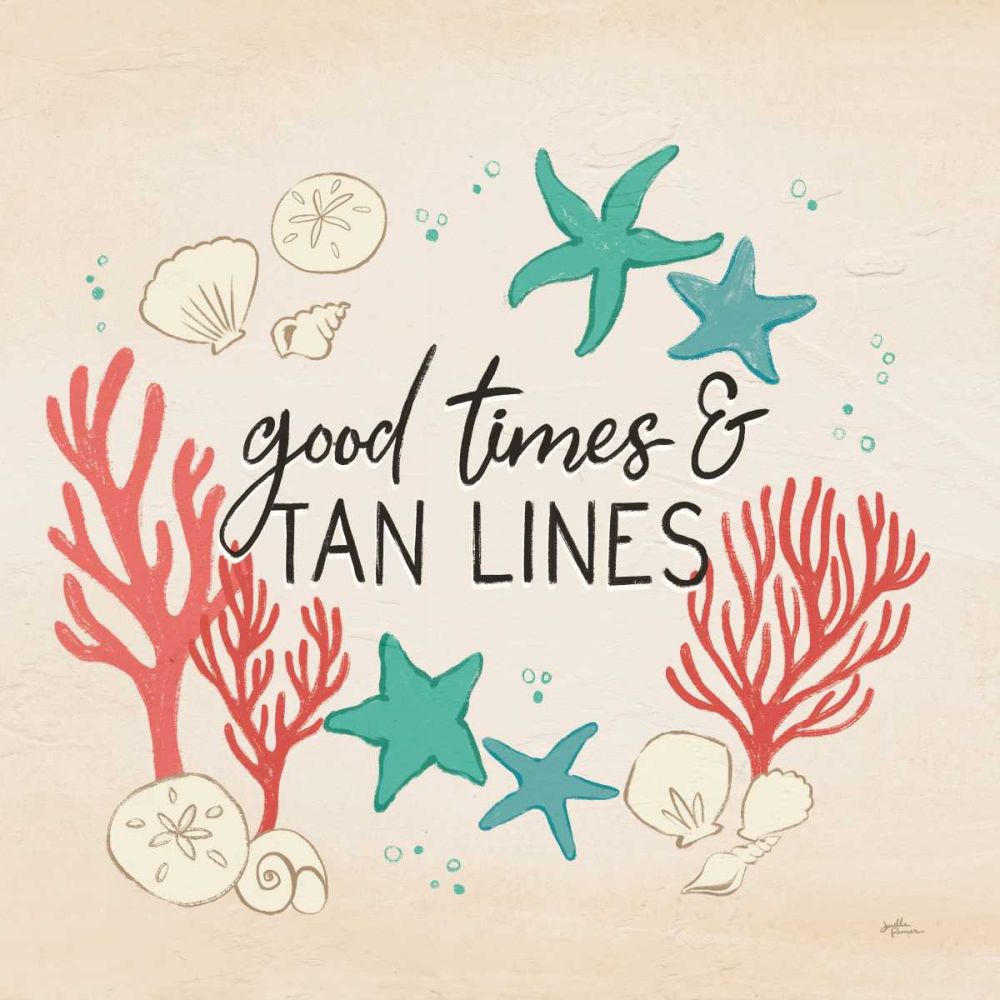 Beach Time IV art print by Janelle Penner for $57.95 CAD