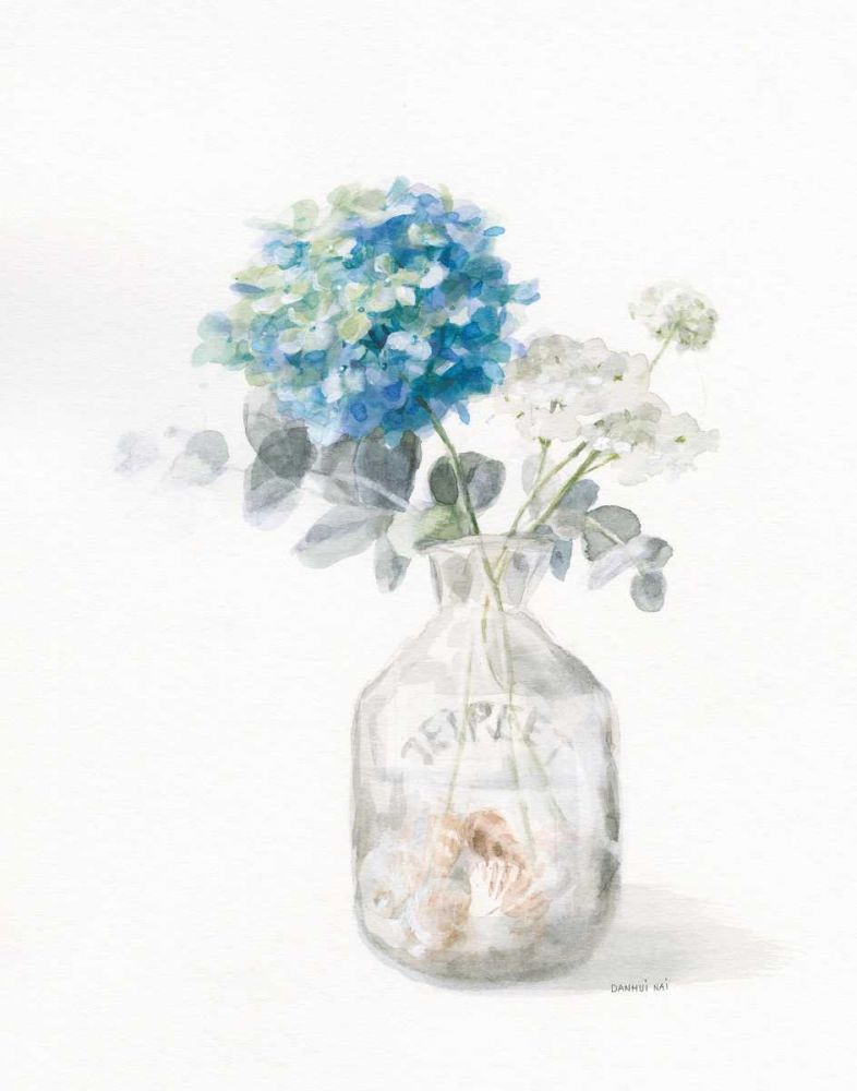 Beach Flowers V art print by Danhui Nai for $57.95 CAD