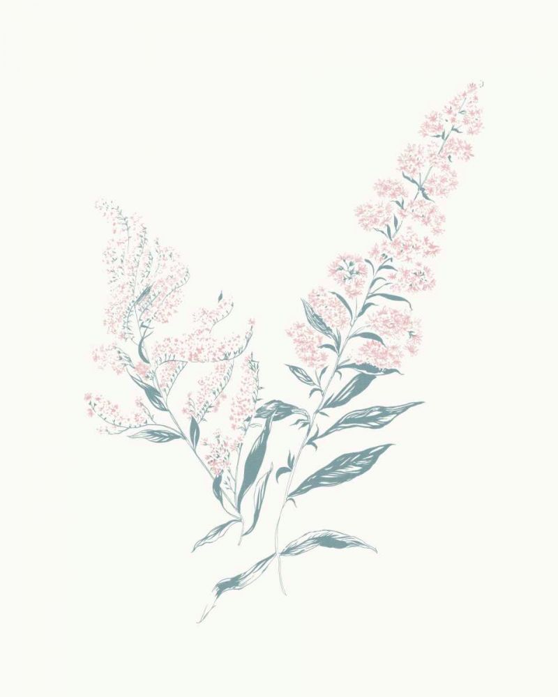 Flowers on White I Contemporary art print by Wild Apple Portfolio for $57.95 CAD