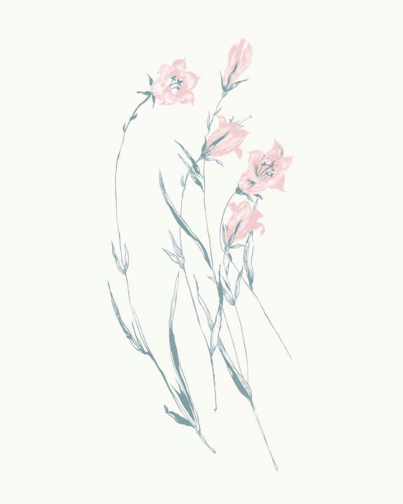 Flowers on White V Contemporary art print by Wild Apple Portfolio for $57.95 CAD