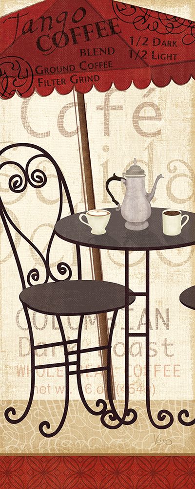 Tango Coffee I art print by Veronique Charron for $57.95 CAD
