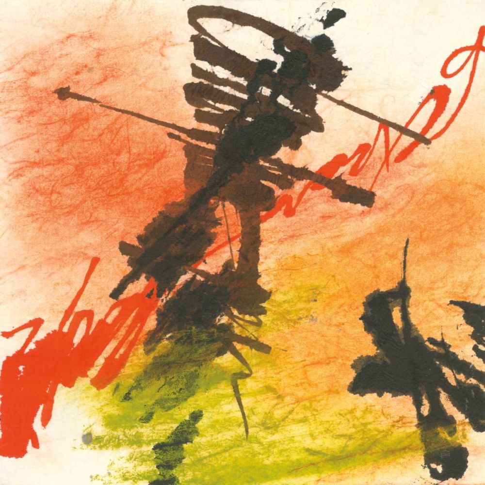 Graffiti Orange I art print by Chris Paschke for $57.95 CAD