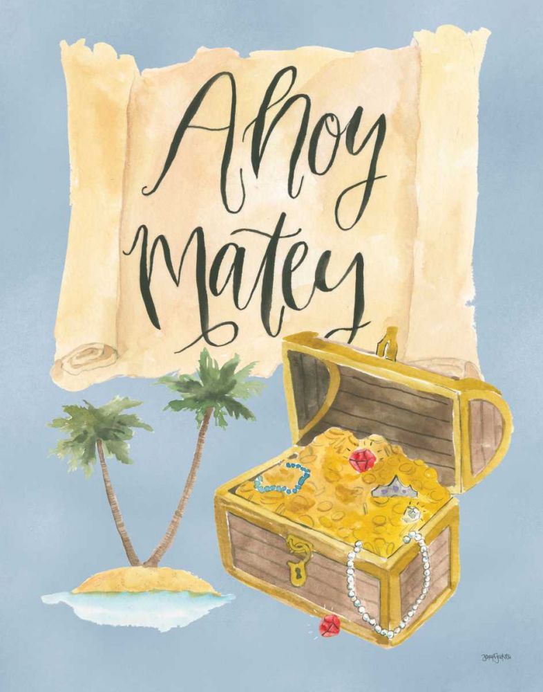 Pirates I art print by Jenaya Jackson for $57.95 CAD