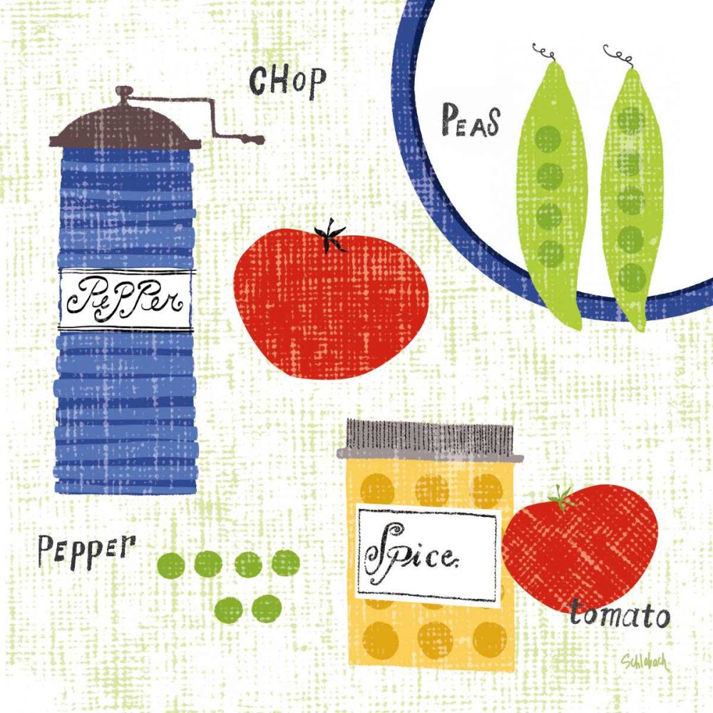Cooking it I art print by Sue Schlabach for $57.95 CAD