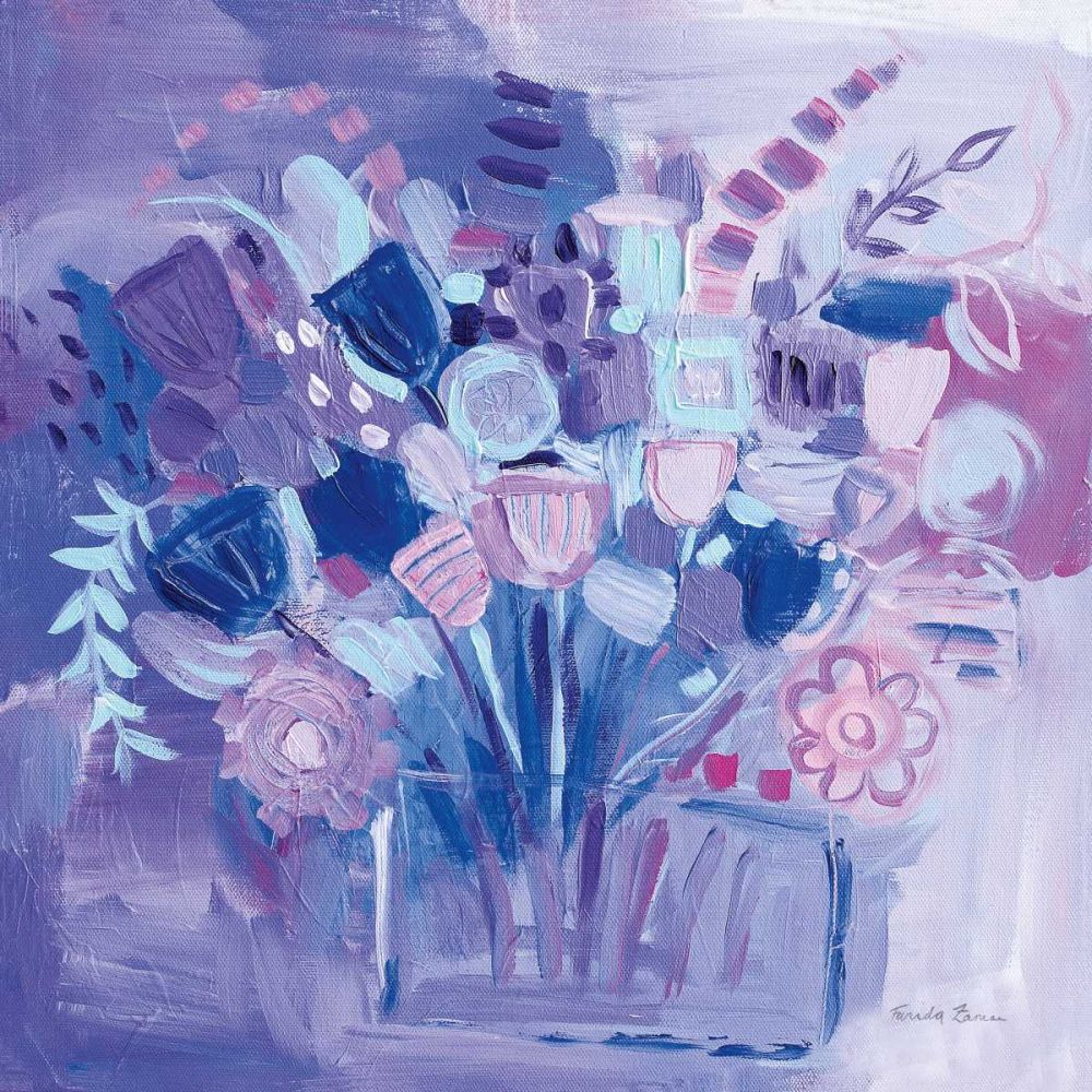Garden Pastels art print by Farida Zaman for $57.95 CAD
