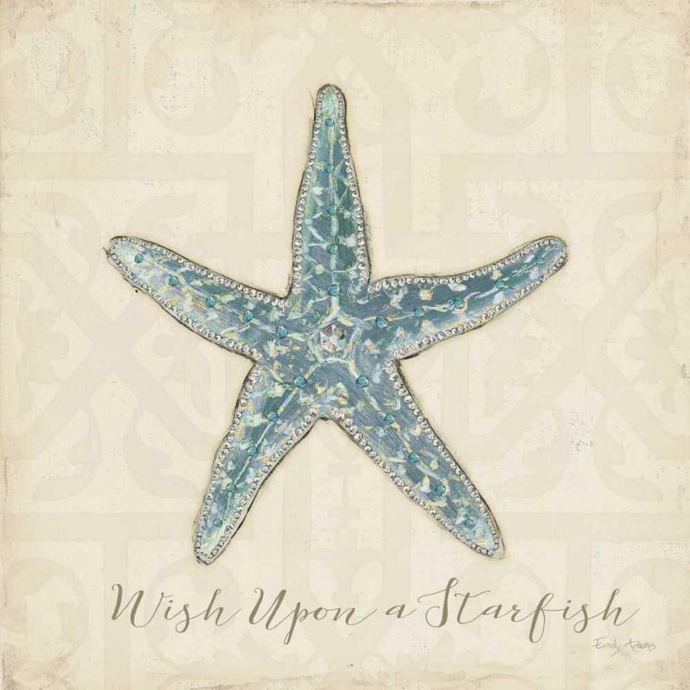 Beach Treasures II Christmas art print by Emily Adams for $57.95 CAD
