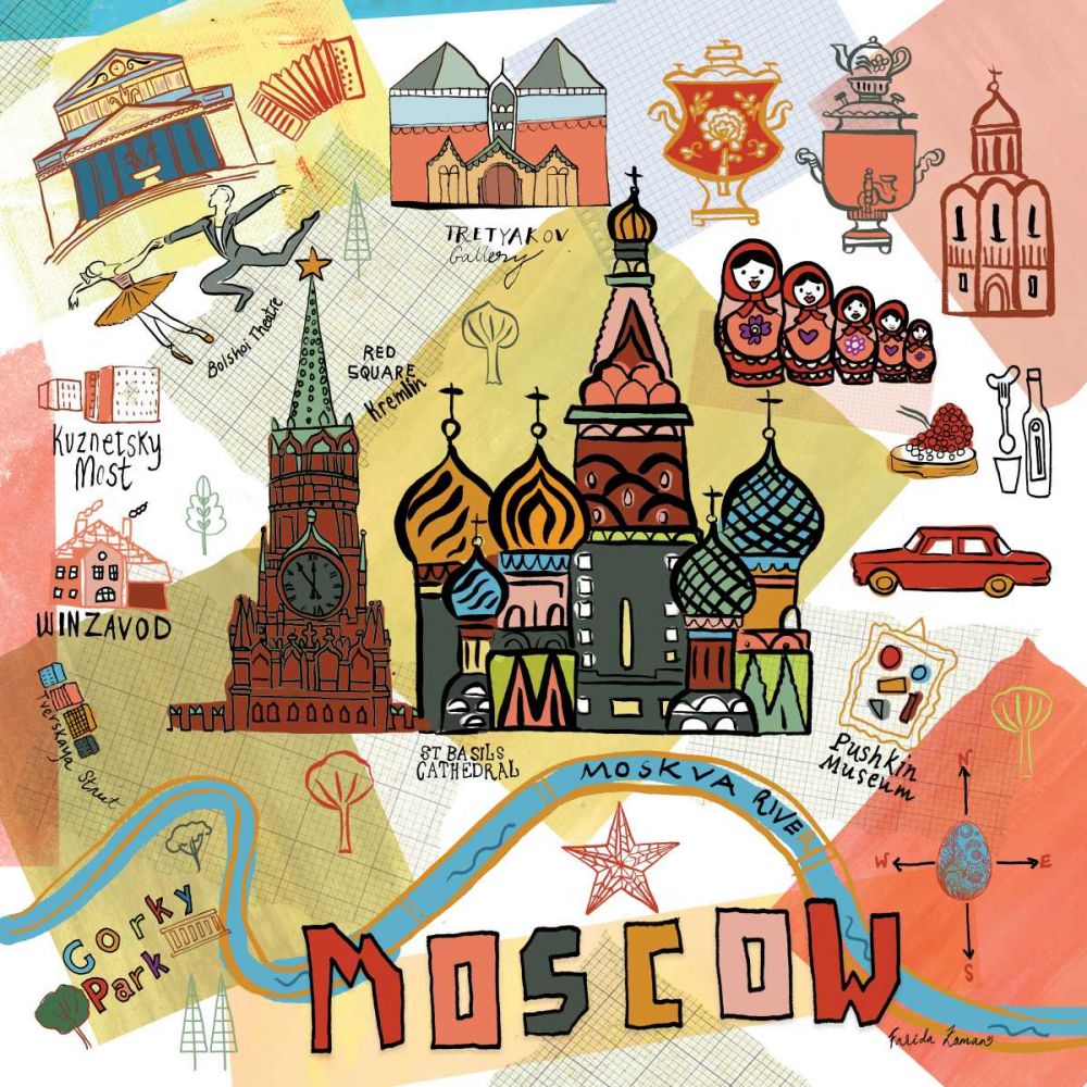 Global Travel VI art print by Farida Zaman for $57.95 CAD