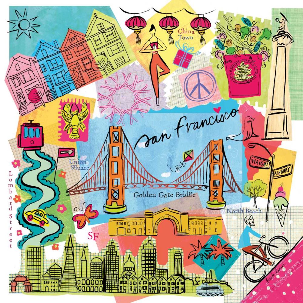 Global Travel XI art print by Farida Zaman for $57.95 CAD