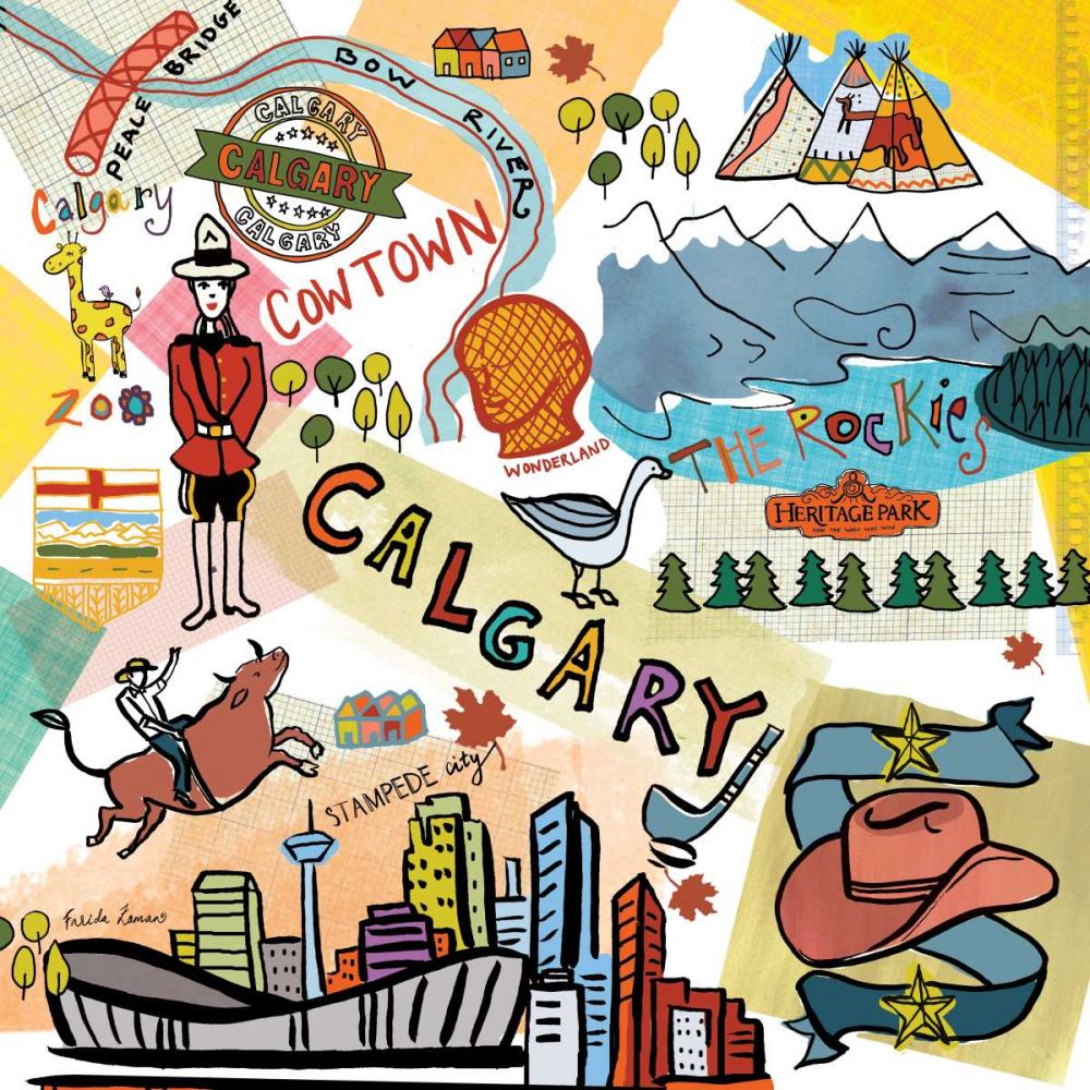 Global Travel XII art print by Farida Zaman for $57.95 CAD