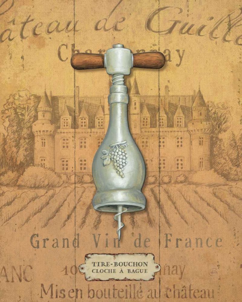 Antique Corkscrew III Yellow art print by Daphne Brissonnet for $57.95 CAD