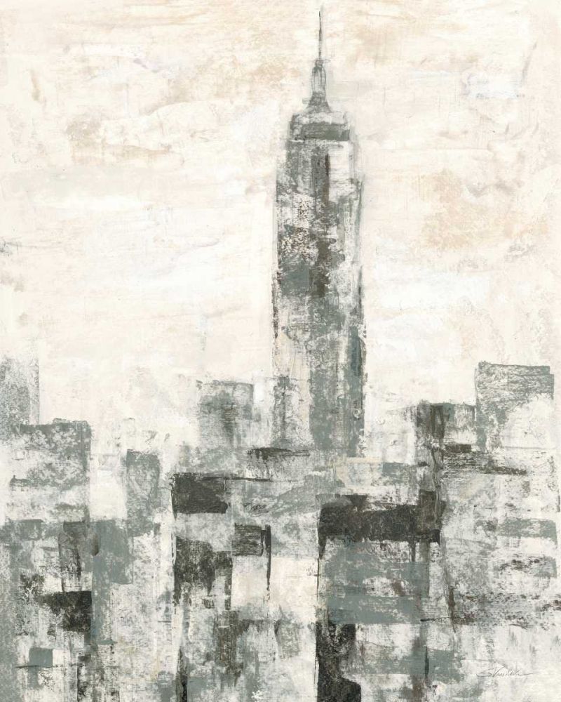 Manhattan Neutral II Crop art print by Silvia Vassileva for $57.95 CAD