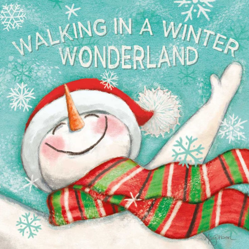 Let it Snow V art print by Mary Urban for $57.95 CAD