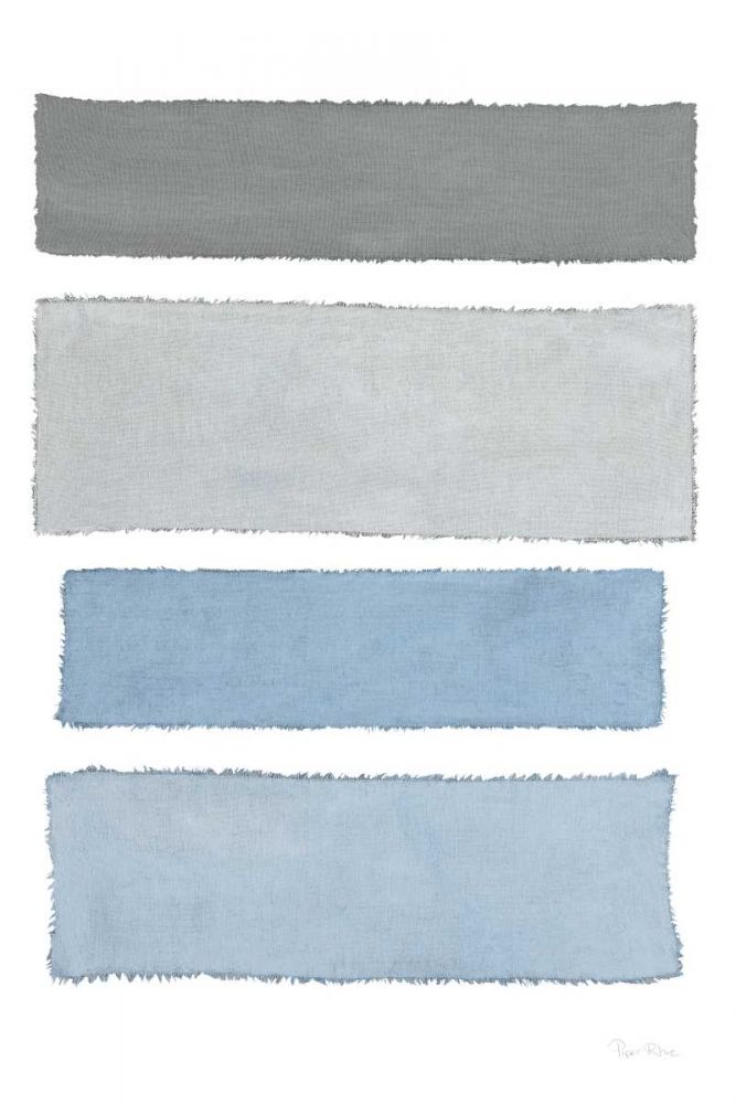 Painted Weaving I on White v2 art print by Piper Rhue for $57.95 CAD
