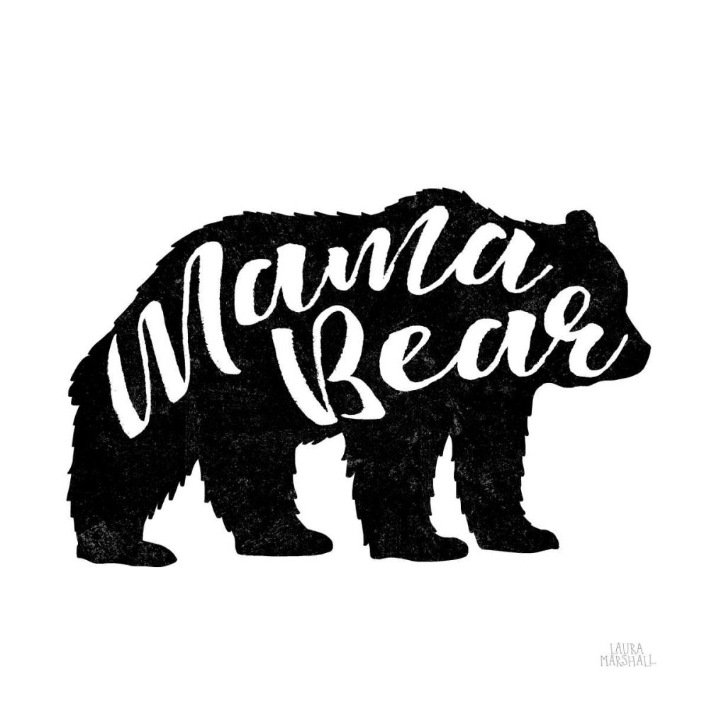 Mama Bear art print by Laura Marshall for $57.95 CAD
