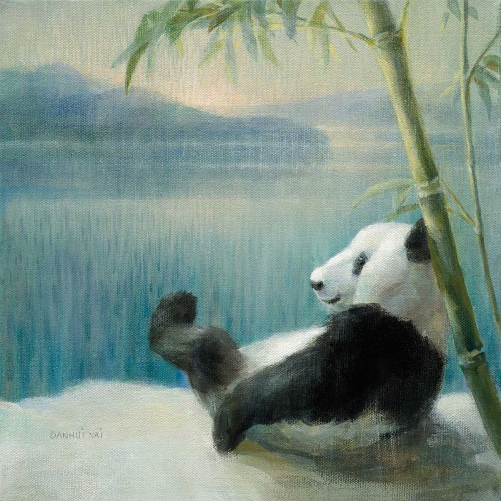 Resting in Bamboo art print by Danhui Nai for $57.95 CAD