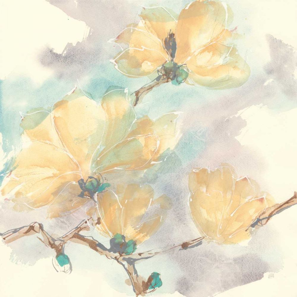 Magnolias in White II art print by Chris Paschke for $57.95 CAD