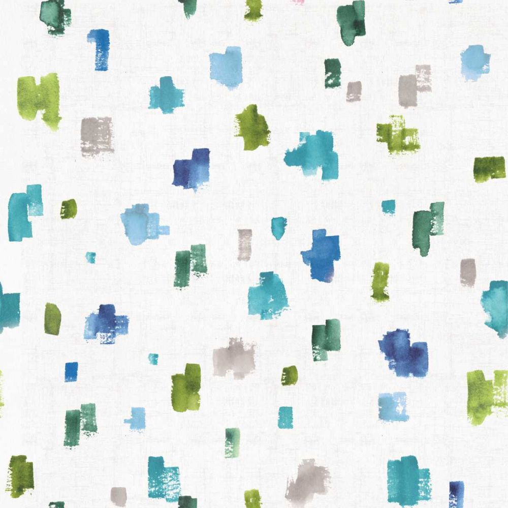 Blue and Green Garden Step 05B art print by Lisa Audit for $57.95 CAD