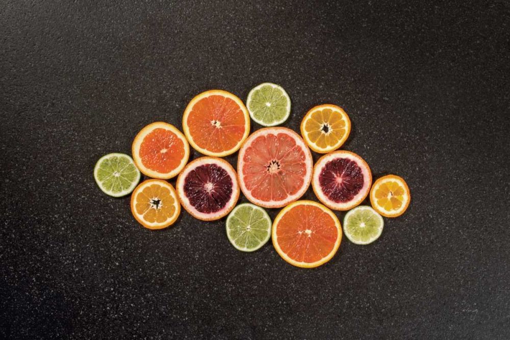 Citrus Drama I art print by Felicity Bradley for $57.95 CAD