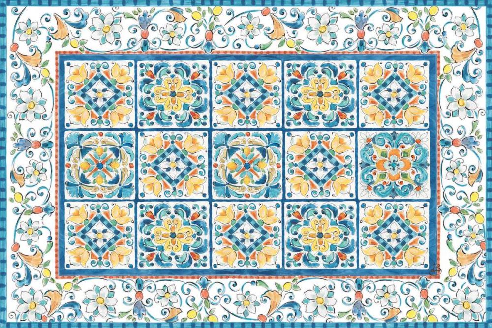Mediterranean Breeze II art print by Daphne Brissonnet for $57.95 CAD