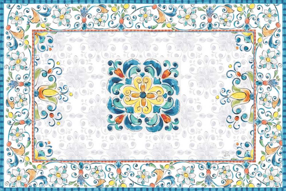 Mediterranean Breeze III art print by Daphne Brissonnet for $57.95 CAD