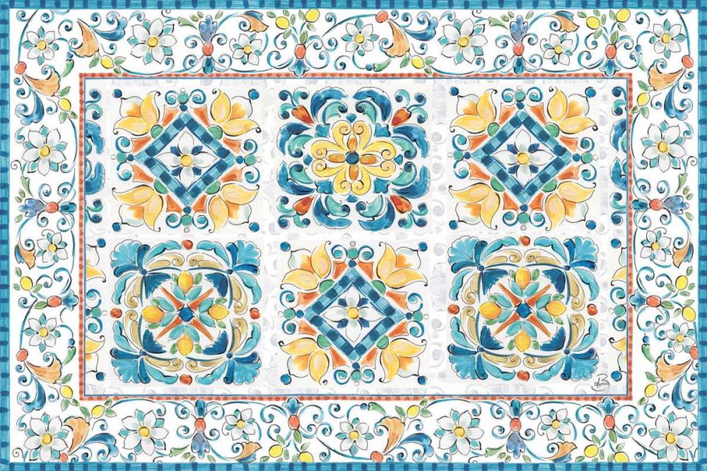 Mediterranean Breeze IV art print by Daphne Brissonnet for $57.95 CAD