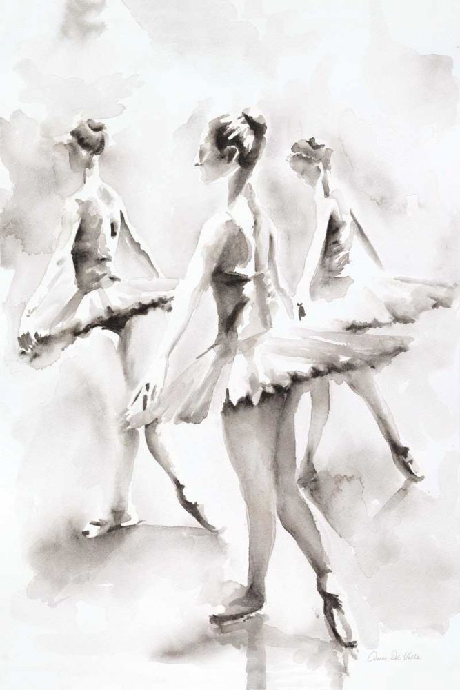 Three Ballerinas art print by Aimee Del Valle for $57.95 CAD