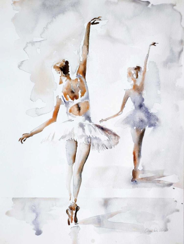 Ballerina In Blue art print by Aimee Del Valle for $57.95 CAD
