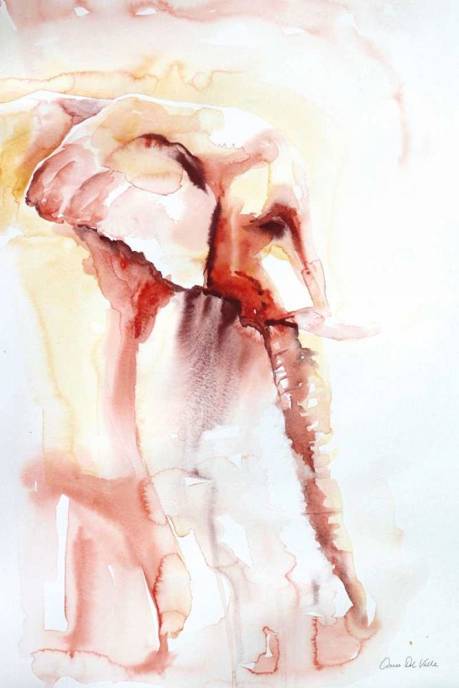 African Elephant art print by Aimee Del Valle for $57.95 CAD