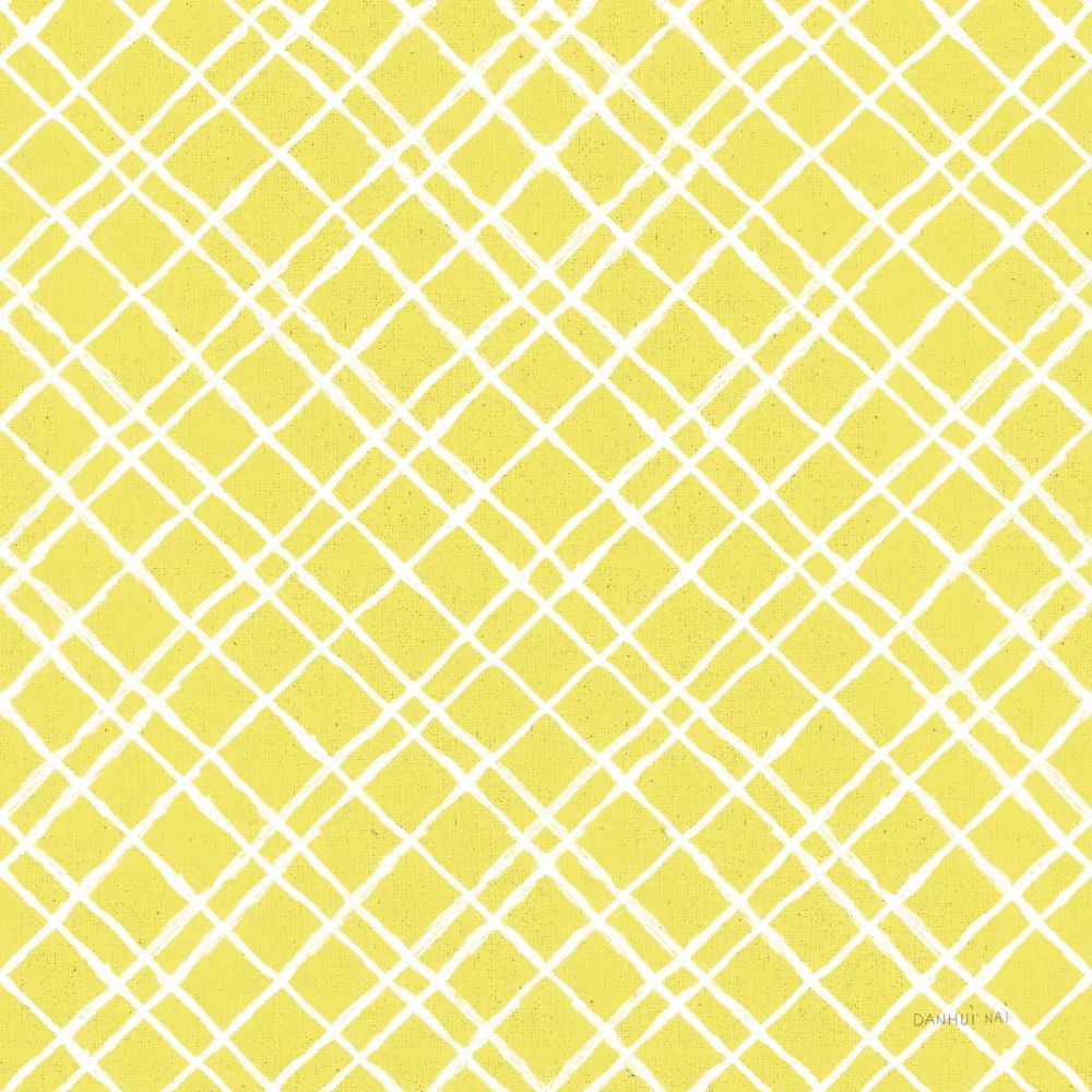 Floursack Lemon Pattern IIA art print by Danhui Nai for $57.95 CAD